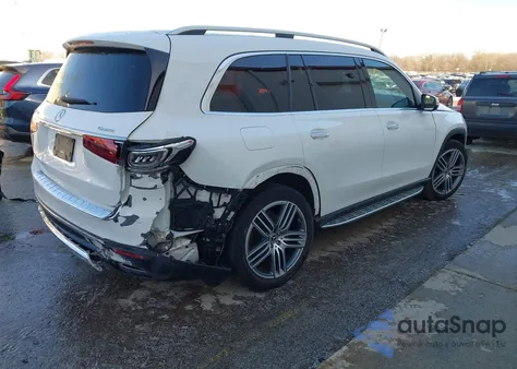 2021 Mercedes-Benz Gls 450 4Matic из США, поврежденный, VIN 4JGFF5KE0MA488943